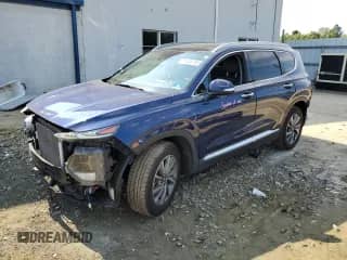 2020 Hyundai Santa Fe SEL with VIN 5NMS3CAD0LH226711, listed as a Copart auction lot 81456785 with 62,087 mi miles and Salvage title. Bid and sale history available at DreamBid. Image 1.