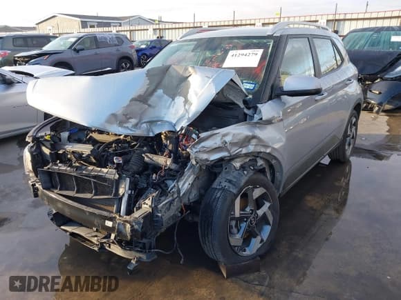 ✅ 2021 Hyundai Venue SEL • VIN: KMHRC8A35MU098328 • Lot: 41294279. Listed on IAAI with 61,660 mi. Free auction sales archive from the USA and detailed vehicle history report at DreamBid. Image 2.