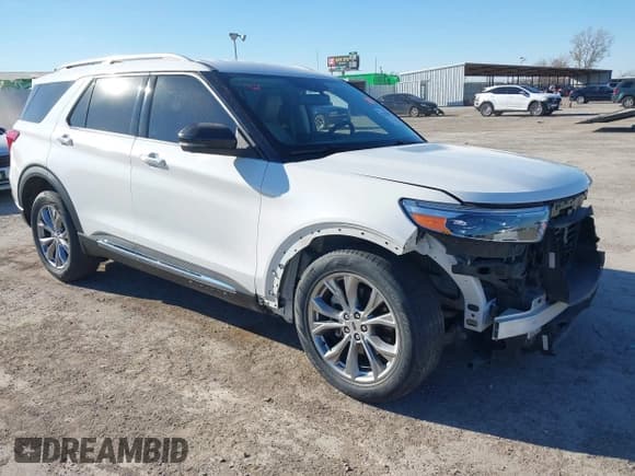 ✅ 2022 Ford Explorer Limited • VIN: 1FMSK7FH0NGA33115 • Lot: 41328784. Wystawiony na IAAI z przebiegiem 48 292 mil. Bezpłatny archiwum sprzedaży aukcyjnych z USA i szczegółowy raport historii pojazdu na DreamBid. Zdjęcie 1.