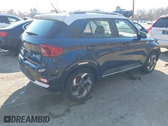 ✅ 2023 Hyundai Venue SEL • VIN: KMHRC8A36PU245177 • Lot: 41373932. Listed on IAAI with 39,750 mi. Free auction sales archive from the USA and detailed vehicle history report at DreamBid. Image 4.