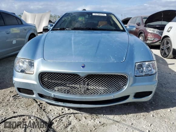 ✅ 2007 Maserati Quattroporte • VIN: ZAMFE39A870028949 • Lot: 76760174. Listed on Copart with Not provided. Free auction sales archive from the USA and detailed vehicle history report at DreamBid. Image 5.