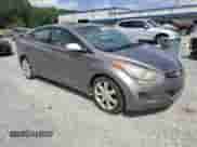 2012 Hyundai Elantra Limited with VIN 5NPDH4AE7CH083042, listed as a Copart auction lot 70300425 with 166,143 mi miles and Salvage title. Bid and sale history available at DreamBid. Image 4.