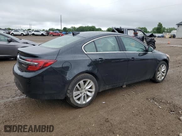 ✅ 2015 Buick Regal Premium I • VIN: 2G4GN5EX5F9290930 • Lot: 59689965. Listed on Copart with 157,623 mi. Free auction sales archive from the USA and detailed vehicle history report at DreamBid. Image 3.