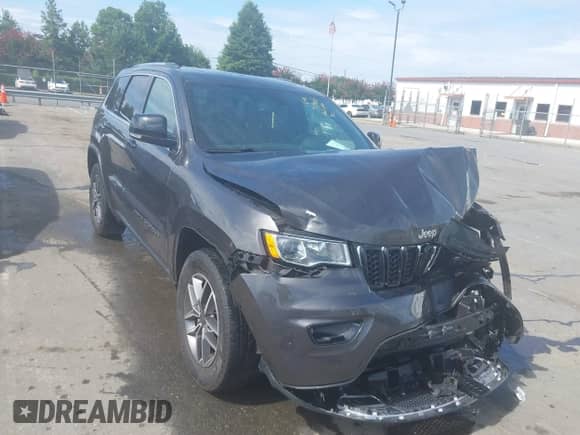 2021 Jeep Grand Cherokee 80th Anniversary with VIN 1C4RJEBG8MC636293, listed as a IAAI auction lot 42898455 with 82,338 mi miles and . Bid and sale history available at DreamBid. Image 1.