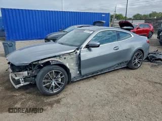 ✅ 2025 BMW 4 Series 430i • VIN: WBA43DA03SCT26730 • Lot: 95894615. Listed on Copart with 31,966 mi. Free auction sales archive from the USA and detailed vehicle history report at DreamBid. Image 1.