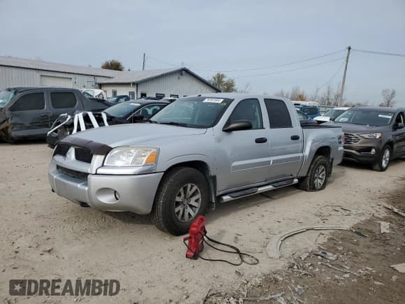 ✅ 2007 Mitsubishi Raider LS • VIN: 1Z7HT28K67S217597 • Лот: 79767304. Опубликован ранее на Copart с пробегом 110 743 миль. Бесплатный доступ к архиву аукционных продаж из США и подробный отчёт об истории автомобиля на DreamBid. Изображение 1.