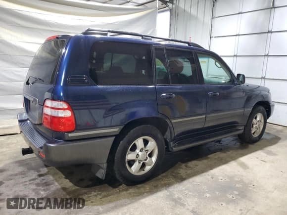 ✅ 2005 Toyota Land Cruiser • VIN: JTEHT05J652068192 • Lot: 87212245. Listed on Copart with 225,018 mi. Free auction sales archive from the USA and detailed vehicle history report at DreamBid. Image 3.