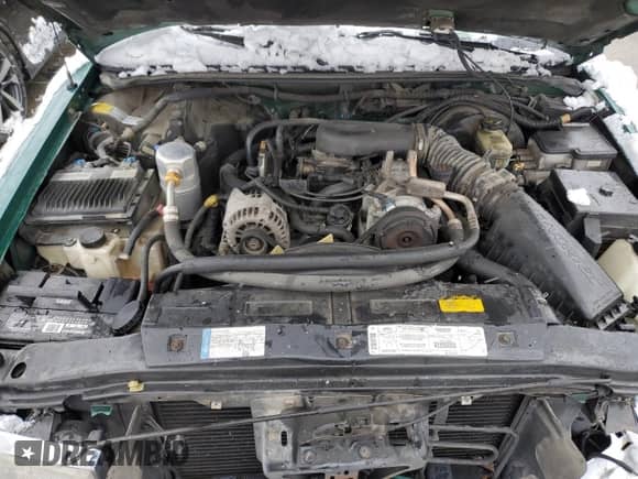 1999 Chevrolet Blazer LT z VIN 1GNDT13W9X2200556, wystawiony jako Copart lot #43933415 z przebiegiem 127 382 mil mil oraz Szkoda całkowita • Salvage title. Historia ofert i sprzedaży dostępna na DreamBid. Obrazek 13.