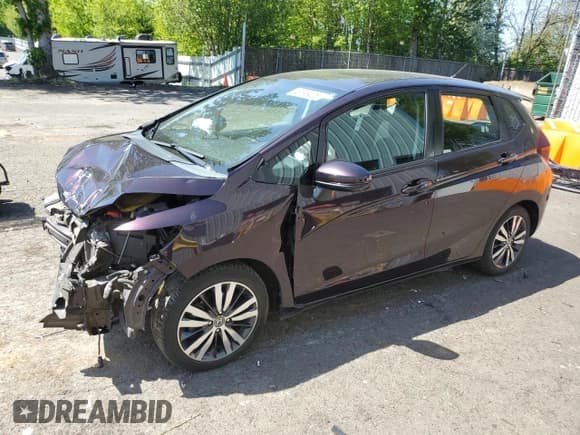✅ 2015 Honda Fit EX-L • VIN: 3HGGK5H84FM722160 • Lot: 55598405. Listed on Copart with 109,500 mi. Free auction sales archive from the USA and detailed vehicle history report at DreamBid. Image 1.