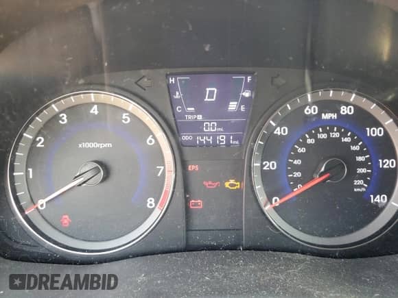 2012 Hyundai Accent GLS с VIN KMHCU4AE6CU169189, выставлен на аукционе Copart как лот 85511155 с пробегом 144 191 миль миль и Списание • Salvage title. История ставок и продаж доступна на DreamBid. Изображение 9.