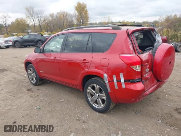 ✅ 2008 Toyota RAV4 Sport • VIN: JTMBK32V286030865 • Лот: 43583288. Опубликован ранее на IAAI с пробегом 141 782 миль. Бесплатный доступ к архиву аукционных продаж из США и подробный отчёт об истории автомобиля на DreamBid. Изображение 3.