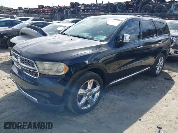 ✅ 2012 Dodge Durango Citadel • VIN: 1C4RDHEG3CC266860 • Lot: 41683656. Listed on IAAI with 178,373 mi. Free auction sales archive from the USA and detailed vehicle history report at DreamBid. Image 2.