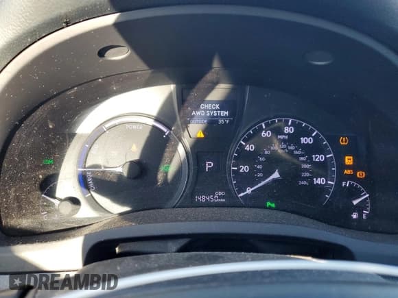 ✅ 2013 Lexus RX 450h • VIN: JTJBC1BA5D2062836 • Lot: 85206305. Listed on Copart with 148,450 mi. Free auction sales archive from the USA and detailed vehicle history report at DreamBid. Image 9.