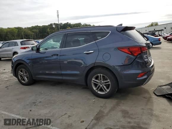 2017 Hyundai Santa Fe 2.4L z VIN 5NMZUDLB3HH025020, wystawiony jako Copart lot #84997425 z przebiegiem 139 041 mil mil oraz Szkoda całkowita • Salvage title. Historia ofert i sprzedaży dostępna na DreamBid. Obrazek 2.