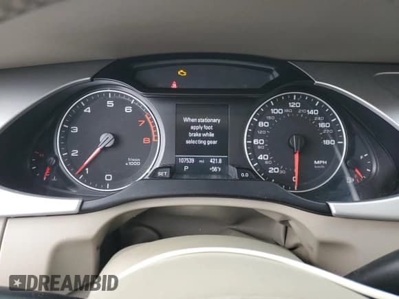 ✅ 2011 Audi A4 Premium Plus • VIN: WAUWFBFL1BA049305 • Lot: 90996785. Listed on Copart with 107,539 mi. Free auction sales archive from the USA and detailed vehicle history report at DreamBid. Image 9.