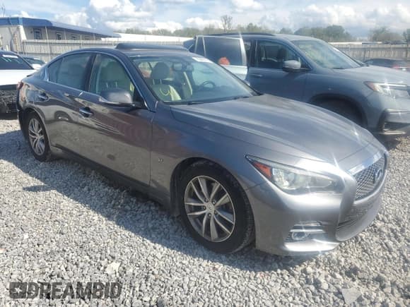 ✅ 2015 Infiniti Q50 Premium • VIN: JN1BV7AP2FM352239 • Lot: 83960145. Listed on Copart with 57,033 mi. Free auction sales archive from the USA and detailed vehicle history report at DreamBid. Image 4.