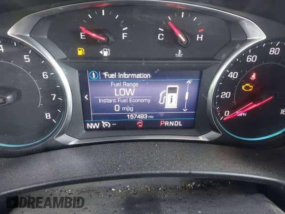 2019 Chevrolet Equinox LT z VIN 3GNAXKEV5KS511805, wystawiony jako IAAI lot #43530734 z przebiegiem 157 555 mil mil oraz . Historia ofert i sprzedaży dostępna na DreamBid. Obrazek 7.