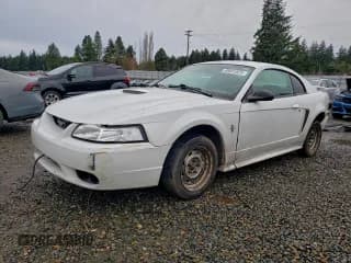 ✅ 2001 Ford Mustang Standard • VIN: 1FAFP40491F181037 • Lot: 95941825. Listed on Copart with 141,693 mi. Free auction sales archive from the USA and detailed vehicle history report at DreamBid. Image 1.