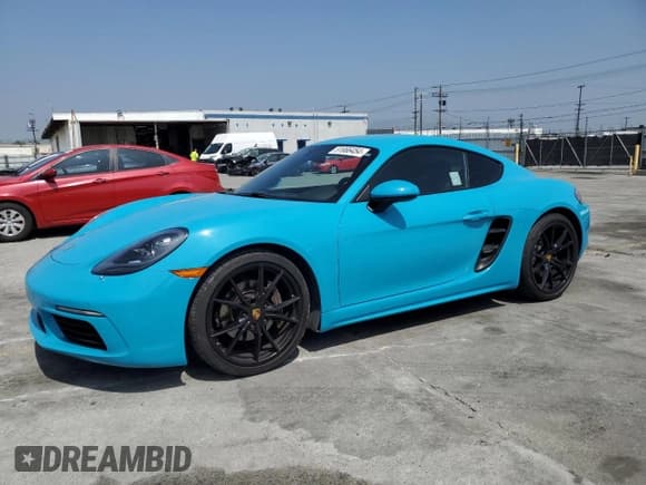 ✅ 2018 Porsche 718 Cayman • VIN: WP0AA2A86JK261947 • Лот: 51666454. Опубликован ранее на Copart с пробегом 71 309 миль. Бесплатный доступ к архиву аукционных продаж из США и подробный отчёт об истории автомобиля на DreamBid. Изображение 1.