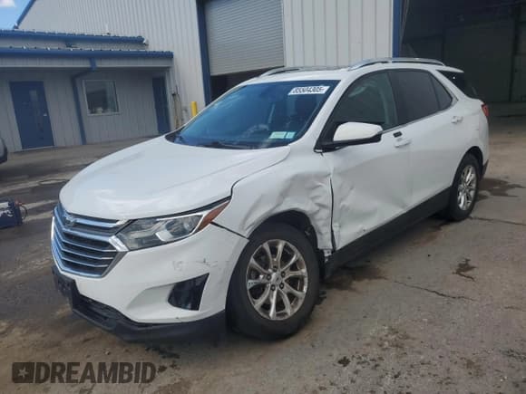 ✅ 2018 Chevrolet Equinox LT • VIN: 2GNAXSEV4J6116589 • Лот: 85504305. Опубликован ранее на Copart с пробегом 85 244 миль. Бесплатный доступ к архиву аукционных продаж из США и подробный отчёт об истории автомобиля на DreamBid. Изображение 1.
