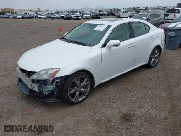 ✅ 2010 Lexus IS 350 • VIN: JTHBE5C21A5024315 • Lot: 42185188. Wystawiony na IAAI z przebiegiem 247 738 mil. Bezpłatny archiwum sprzedaży aukcyjnych z USA i szczegółowy raport historii pojazdu na DreamBid. Zdjęcie 2.
