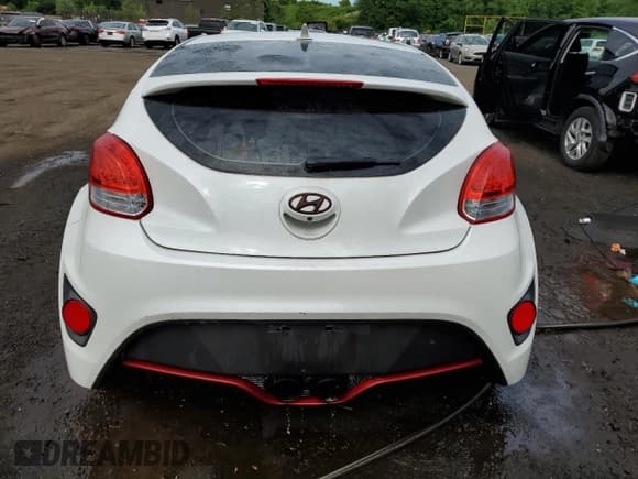 ✅ 2016 Hyundai Veloster Turbo • VIN: KMHTC6AE0GU302789 • Lot: 58086874. Listed on Copart with 75,224 mi. Free auction sales archive from the USA and detailed vehicle history report at DreamBid. Image 6.