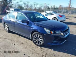 ✅ 2013 Honda Accord EX • VIN: 1HGCR2F72DA075920 • Lot: 43665799. Listed on IAAI with 165,244 mi. Free auction sales archive from the USA and detailed vehicle history report at DreamBid. Image 1.
