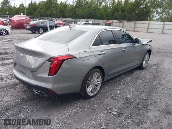 ✅ 2024 Cadillac CT4 Premium Luxury • VIN: 1G6DF5RK9R0116735 • Lot: 42484883. Listed on IAAI with 31,272 mi. Free auction sales archive from the USA and detailed vehicle history report at DreamBid. Image 4.