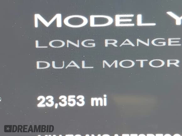 ✅ 2023 Tesla Model Y Long Range • VIN: 7SAYGAEE2PF969953 • Lot: 43163995. Listed on IAAI with 23,353 mi. Free auction sales archive from the USA and detailed vehicle history report at DreamBid. Image 15.