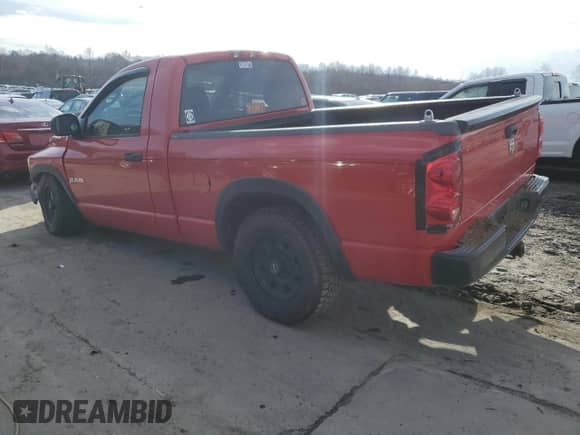 2008 Dodge 1500 ST с VIN 1D7HA16KX8J214620, выставлен на аукционе Copart как лот 82461484 с пробегом 150 349 миль миль и Списание • Salvage title. История ставок и продаж доступна на DreamBid. Изображение 2.