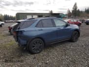 ✅ 2024 Chevrolet Equinox RS • VIN: 3GNAXWEG9RL177615 • Lot: 89739115. Listed on Copart with 31,686 mi. Free auction sales archive from the USA and detailed vehicle history report at DreamBid. Image 3.