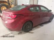 ✅ 2016 Hyundai Elantra SE • VIN: 5NPDH4AE3GH754311 • Lot: 42262430. Listed on IAAI with 188,134 mi. Free auction sales archive from the USA and detailed vehicle history report at DreamBid. Image 4.