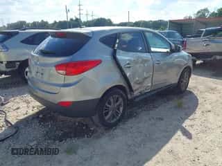 2015 Hyundai Tucson GLS with VIN KM8JT3AF1FU111928, listed as a IAAI auction lot 43348000 with 69,671 mi miles and . Bid and sale history available at DreamBid. Image 4.