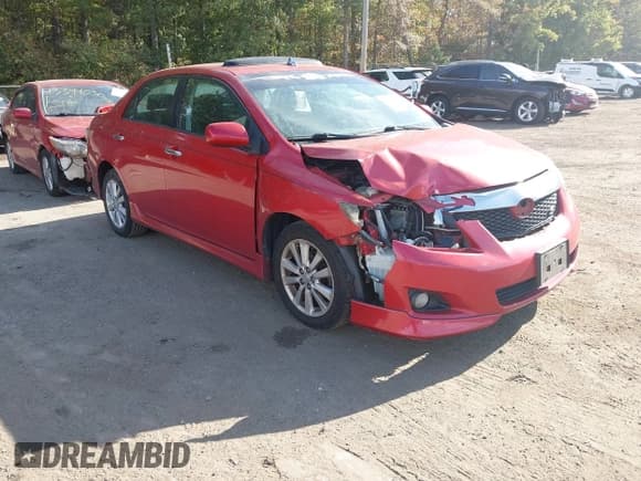 ✅ 2010 Toyota Corolla • VIN: 2T1BU4EE3AC451228 • Lot: 43376142. Listed on IAAI with 66,720 mi. Free auction sales archive from the USA and detailed vehicle history report at DreamBid. Image 1.