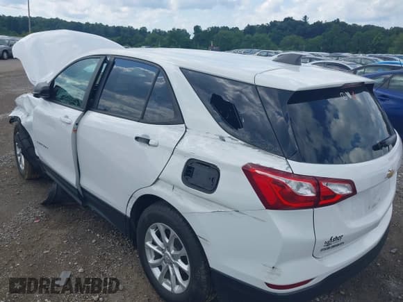 ✅ 2020 Chevrolet Equinox LS • VIN: 2GNAXSEV7L6150741 • Lot: 42769113. Listed on IAAI with 38,270 mi. Free auction sales archive from the USA and detailed vehicle history report at DreamBid. Image 6.