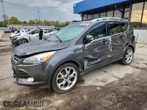 ✅ 2015 Ford Escape Titanium • VIN: 1FMCU9J9XFUA88037 • Lot: 81329605. Listed on Copart with 106,948 mi. Free auction sales archive from the USA and detailed vehicle history report at DreamBid. Image 1.