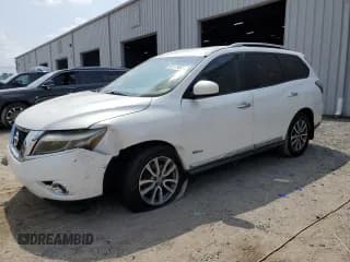 ✅ 2014 Nissan Pathfinder SL Hybrid • VIN: 5N1CR2MN2EC635629 • Лот: 56175065. Опубликован ранее на Copart с пробегом 160 149 миль. Бесплатный доступ к архиву аукционных продаж из США и подробный отчёт об истории автомобиля на DreamBid. Изображение 1.