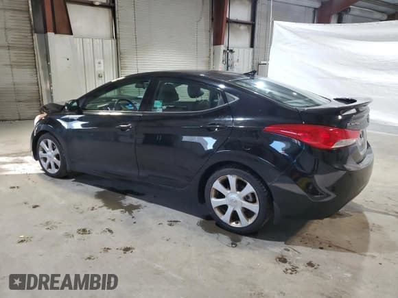 ✅ 2013 Hyundai Elantra Limited • VIN: 5NPDH4AE0DH331083 • Lot: 89573995. Listed on Copart with 100,842 mi. Free auction sales archive from the USA and detailed vehicle history report at DreamBid. Image 2.