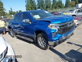 ✅ 2023 Chevrolet Silverado 1500 LT • VIN: 1GCUDDED6PZ103468 • Lot: 42842892. Listed on IAAI with 33,792 mi. Free auction sales archive from the USA and detailed vehicle history report at DreamBid. Image 1.