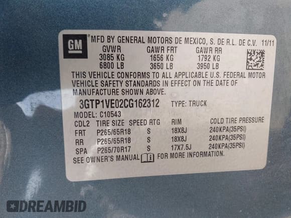 ✅ 2012 GMC Sierra 1500 SLE • VIN: 3GTP1VE02CG162312 • Лот: 42719023. Опубликован ранее на IAAI с пробегом 195 870 миль. Бесплатный доступ к архиву аукционных продаж из США и подробный отчёт об истории автомобиля на DreamBid. Изображение 9.