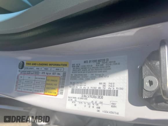 ✅ 2018 Lincoln MKZ Reserve • VIN: 3LN6L5E9XJR613830 • Lot: 70411005. Wystawiony na Copart z przebiegiem 78 838 mil. Bezpłatny archiwum sprzedaży aukcyjnych z USA i szczegółowy raport historii pojazdu na DreamBid. Zdjęcie 10.