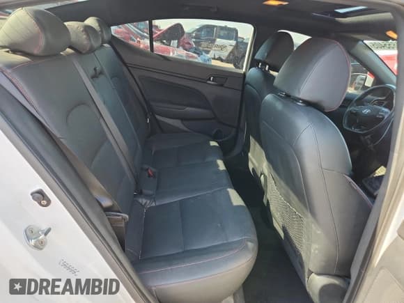 ✅ 2019 Hyundai Elantra Sport • VIN: KMHD04LB5KU837985 • Lot: 70855405. Listed on Copart with 50,268 mi. Free auction sales archive from the USA and detailed vehicle history report at DreamBid. Image 10.