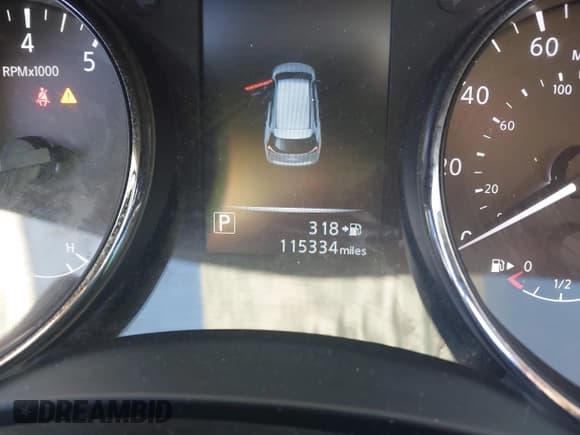 ✅ 2017 Nissan Rogue SV • VIN: JN8AT2MT2HW148045 • Lot: 43544582. Listed on IAAI with 115,334 mi. Free auction sales archive from the USA and detailed vehicle history report at DreamBid. Image 7.