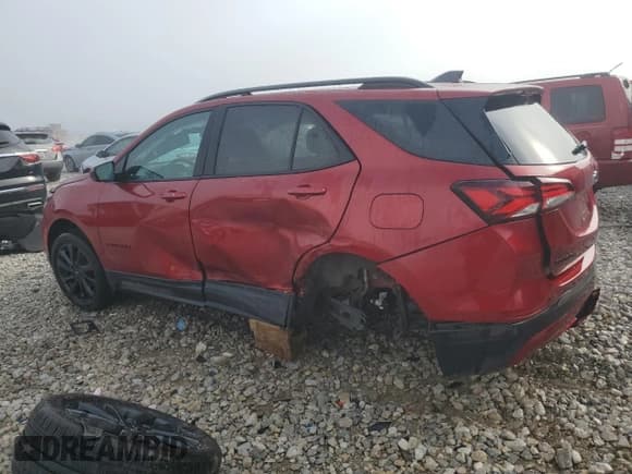 ✅ 2023 Chevrolet Equinox RS • VIN: 3GNAXWEG4PS204626 • Лот: 82126005. Опубликован ранее на Copart с пробегом 20 297 миль. Бесплатный доступ к архиву аукционных продаж из США и подробный отчёт об истории автомобиля на DreamBid. Изображение 2.