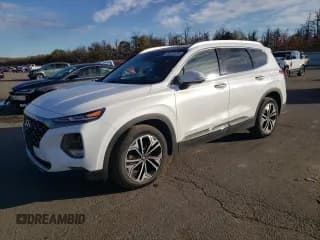 ✅ 2020 Hyundai Santa Fe Limited • VIN: 5NMS5CAA1LH237670 • Лот: 89615975. Опубликован ранее на Copart с пробегом 46 636 миль. Бесплатный доступ к архиву аукционных продаж из США и подробный отчёт об истории автомобиля на DreamBid. Изображение 1.