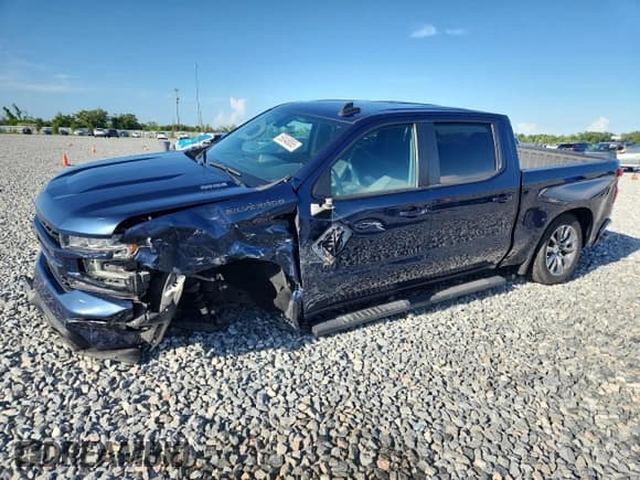 ✅ 2021 Chevrolet Silverado 1500 • VIN: 1GCPWDET3MZ325878 • Лот: 59348065. Опубликован ранее на Copart с пробегом 94 525 миль. Бесплатный доступ к архиву аукционных продаж из США и подробный отчёт об истории автомобиля на DreamBid. Изображение 1.