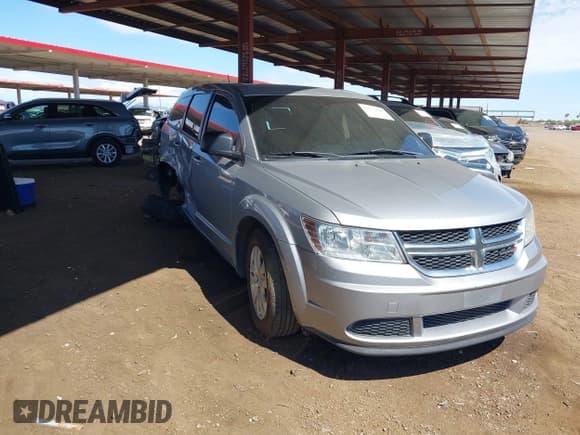 ✅ 2015 Dodge Journey American Value • VIN: 3C4PDCAB0FT597957 • Lot: 43274098. Wystawiony na IAAI z przebiegiem 93 659 mil. Bezpłatny archiwum sprzedaży aukcyjnych z USA i szczegółowy raport historii pojazdu na DreamBid. Zdjęcie 1.