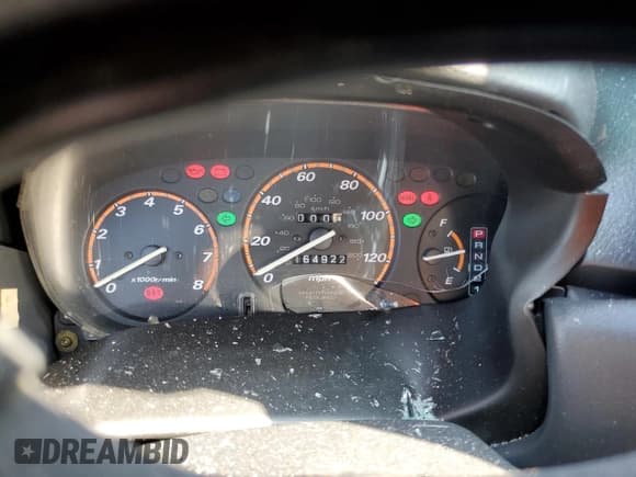 ✅ 2000 Honda CR-V LX • VIN: JHLRD1845YC014448 • Lot: 81635795. Listed on Copart with 164,922 mi. Free auction sales archive from the USA and detailed vehicle history report at DreamBid. Image 9.