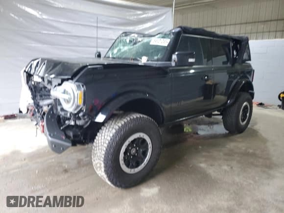 ✅ 2022 Ford Bronco • VIN: 1FMDE5BH8NLB33495 • Lot: 54521045. Listed on Copart with Not provided. Free auction sales archive from the USA and detailed vehicle history report at DreamBid. Image 1.