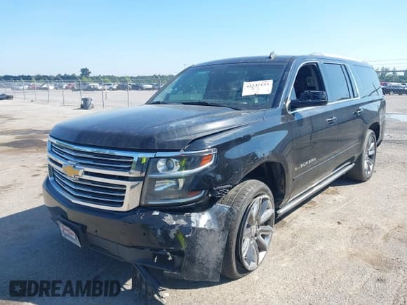✅ 2015 Chevrolet Suburban LTZ • VIN: 1GNSKKKC6FR234435 • Lot: 43245135. Listed on IAAI with 189,693 mi. Free auction sales archive from the USA and detailed vehicle history report at DreamBid. Image 2.